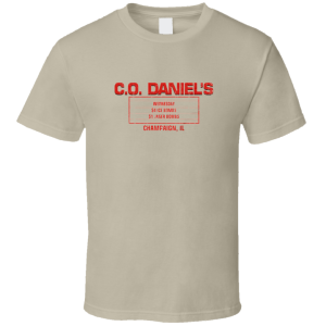 C.o. Daniel's Illinois T Shirt