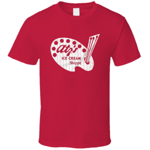 Atz's Ice Cream Shoppe Indiana T Shirt