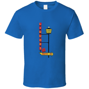 Lamp Post Liquors Arizona T Shirt