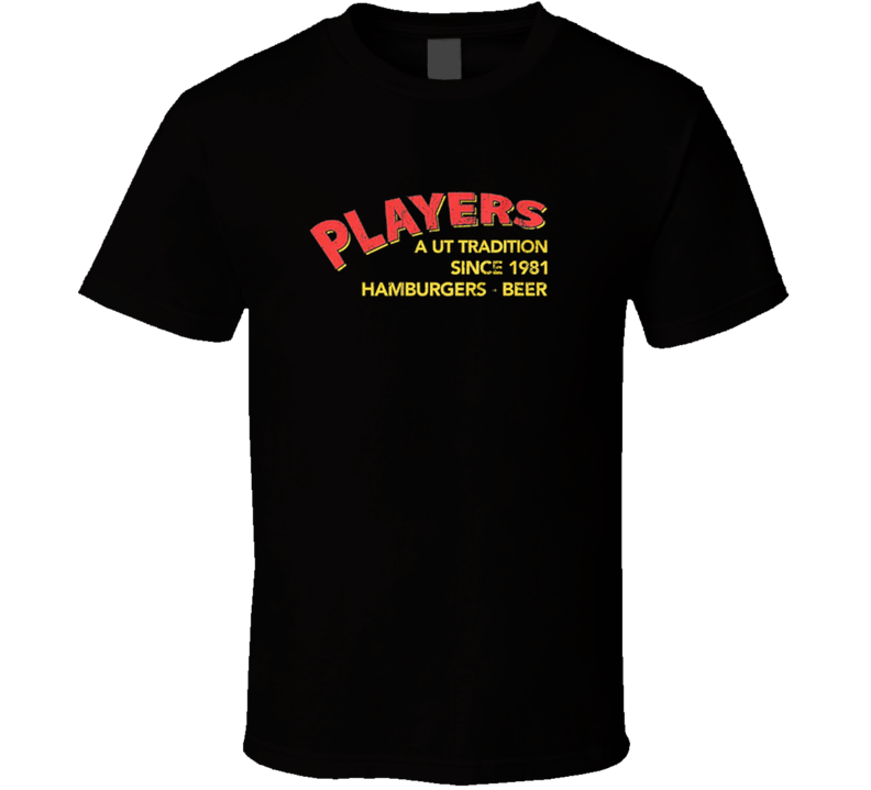 Players Restaurant Texas T Shirt