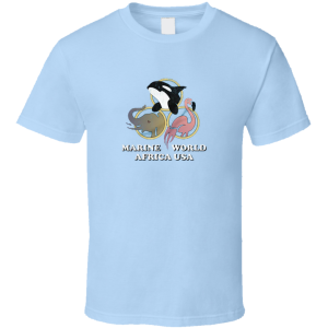 Marine World Africa Usa Redwood City California T Shirt