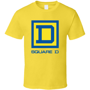 Square D Electrical T Shirt
