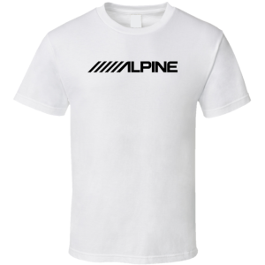 Alpine Car Stereo T Shirt