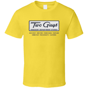 Two Guys Discount Department Stores T Shirt