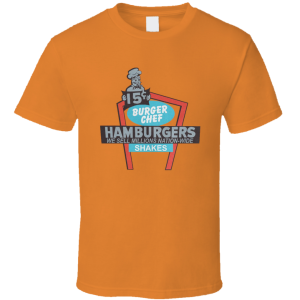 Burger Chef Hamburgers T Shirt