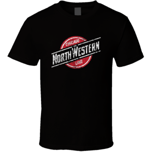 Chicago North Western Line T Shirt