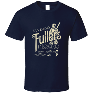 San Diego Fullers California Vintage Baseball T Shirt
