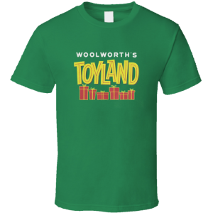 Woolworth's Toyland Christmas T Shirt
