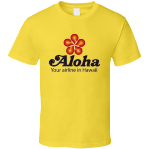 Aloha Airlines T Shirt