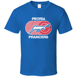 Peoria Prancers Hockey T Shirt
