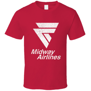 Midway Airlines Chicago T Shirt