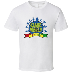 One World Pizza Champaign T Shirt