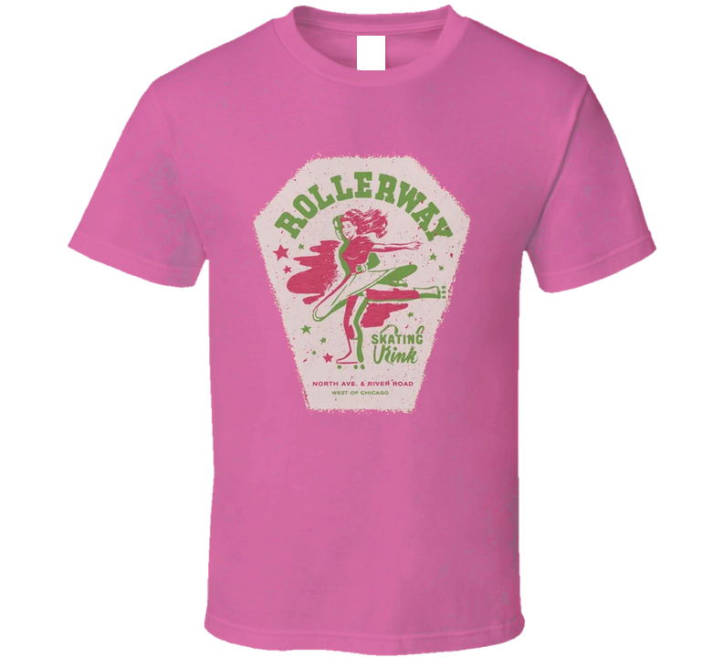 North Avenue Rollerway Skating Rink Chicago T Shirt