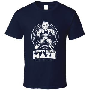 Mighty Mikes Amazing Maze Rockford T Shirt