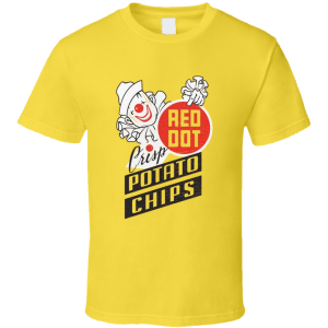 Red Dot Potato Chips T Shirt