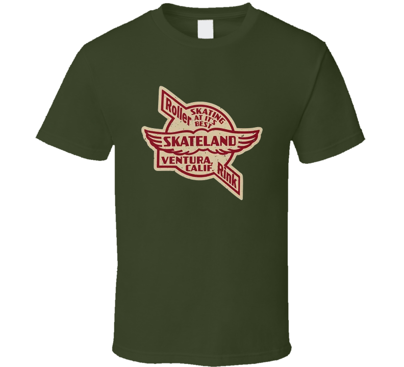 Skateland Roller Rink Ventura T Shirt