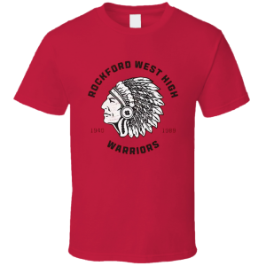 Rockford West High Warriors T Shirt