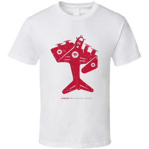 Speedy The B-17 Bomber Mascot T Shirt