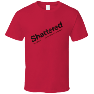 Shattered Cocktail Galerie & Danceteria T Shirt