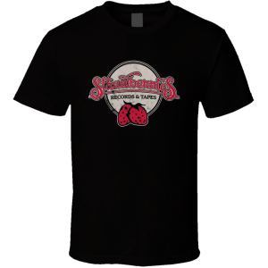 Strawberries Records & Tapes T Shirt