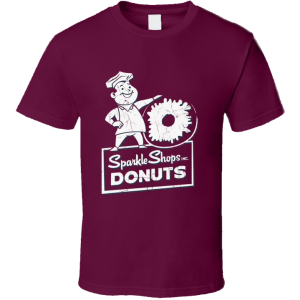 Sparkle Shop Donuts Rockford T Shirt
