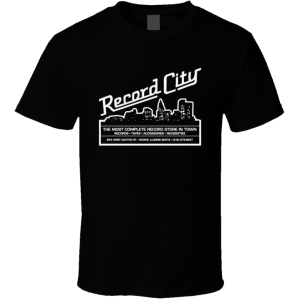 Record City Chicago T Shirt