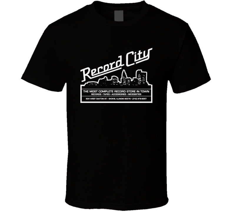 Record City Chicago T Shirt