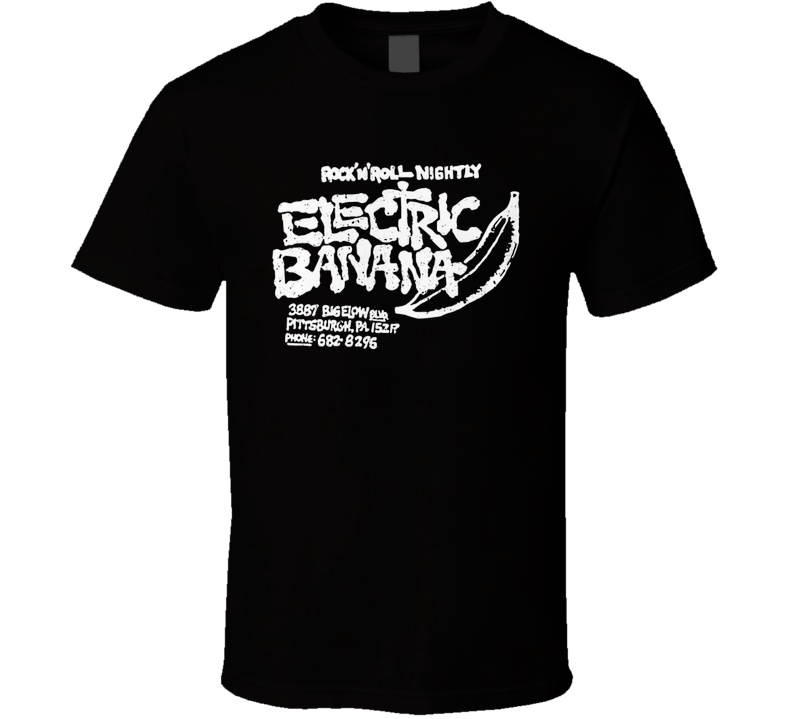 Electric Banana Pittsburgh T Shirt