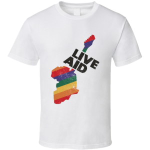 Live Aid Concert T Shirt