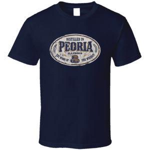 Peoria Distilled Whiskey T Shirt