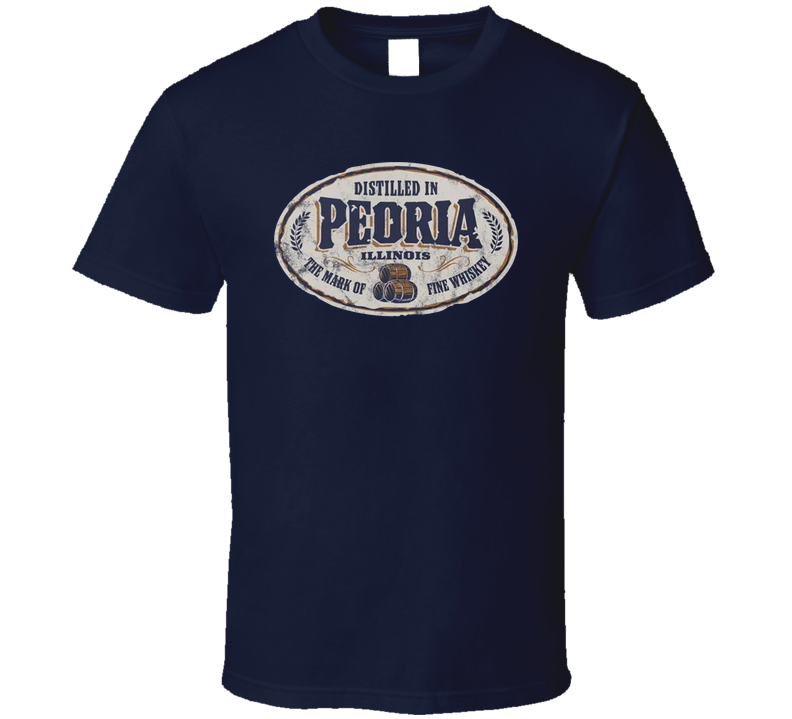 Peoria Distilled Whiskey T Shirt