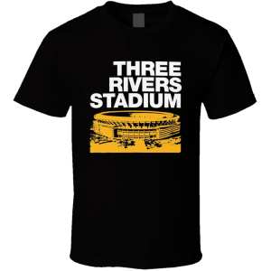 Three Rivers Stadium Pittsburgh T Shirt
