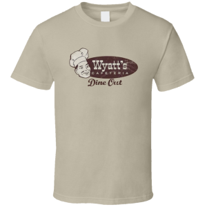 Wyatts Cafeteria Texas T Shirt