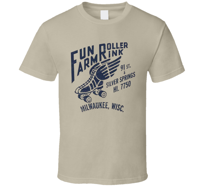 Fun Farm Roller Rink Milwaukee T Shirt