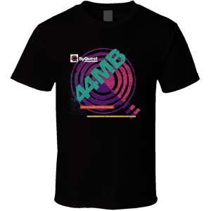 Syquest Disk Drive T Shirt