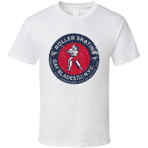 Gay Blades Roller Skating Rink New York T Shirt