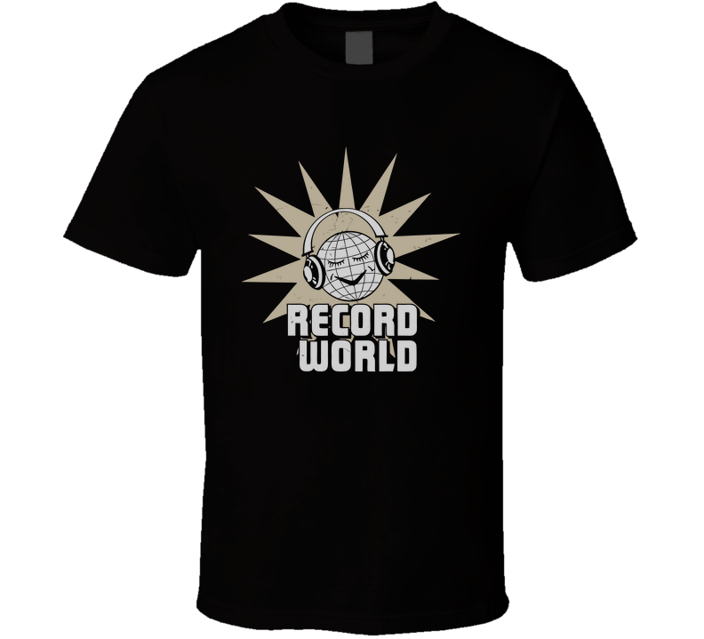 Record World Music New York T Shirt