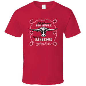 Bill Johnson's Big Apple Famous Barbeque T Shirt