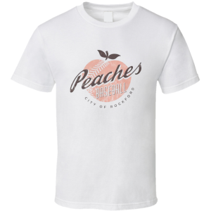 Rockford Peaches Baseball T Shirt