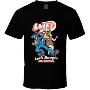 Wifi 92 Fm Philadelphias Super Stereo Rock T Shirt