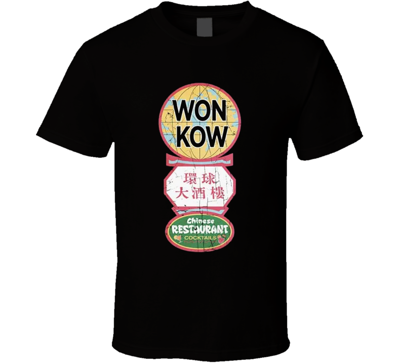 Won Kow Chinese Restaurant Chicago T Shirt