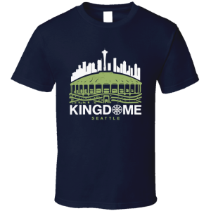 Kingdome Seattle Retro T Shirt