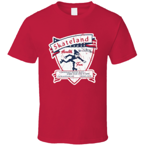 Skateland Roller Rink Fresno T Shirt