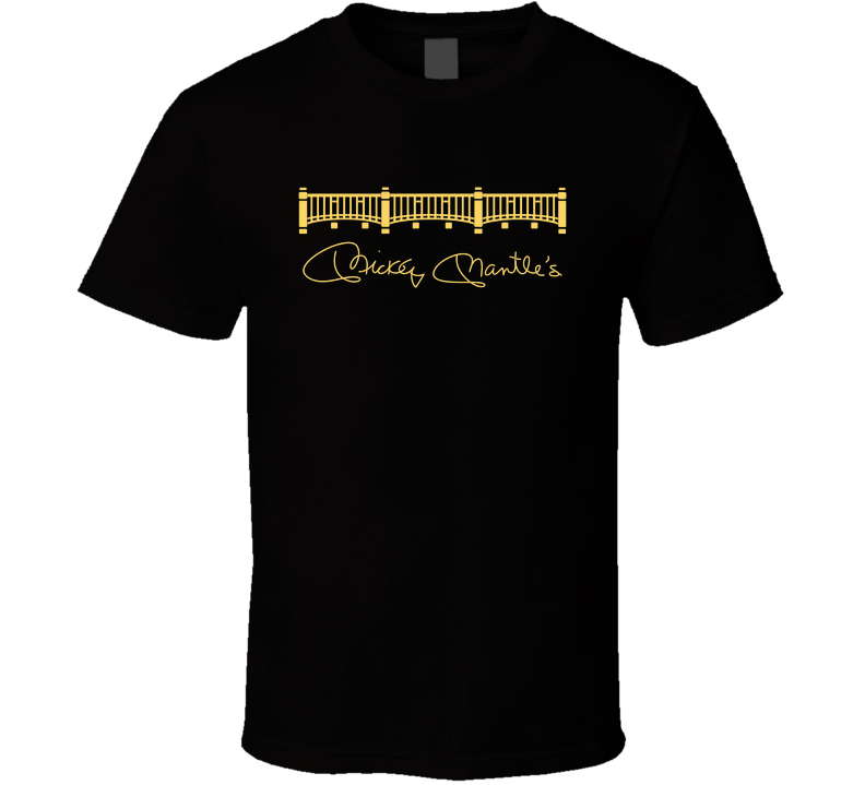 Mickey Mantle Restaurant Nyc New York City T Shirt