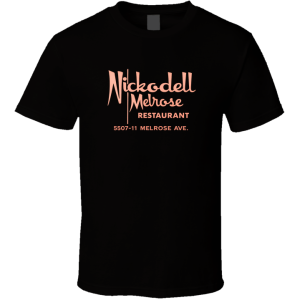 Nickodell Restaurant Los Angeles T Shirt