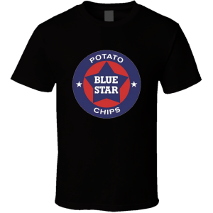 Blue Star Potato Chips Rockford T Shirt