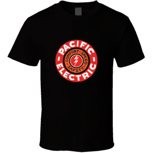Pacific Electric Red Car Los Angeles T Shirt