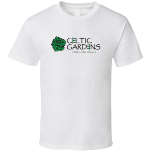 Celtic Gardens Houston Texas T Shirt