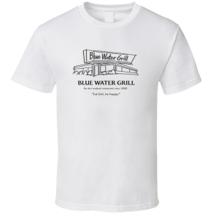 Blue Water Grill St Louis Missouri T Shirt
