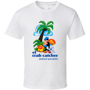 Crab Catcher La Jolla San Diego California T Shirt
